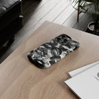 Black and Kiss Design Phone Case