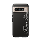 "Forever Blessed" Black Phone Cover