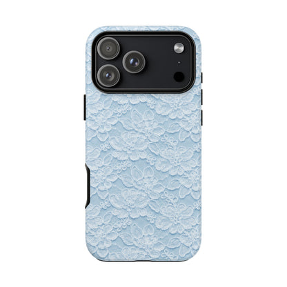Glacier Blue Lace Tough Case