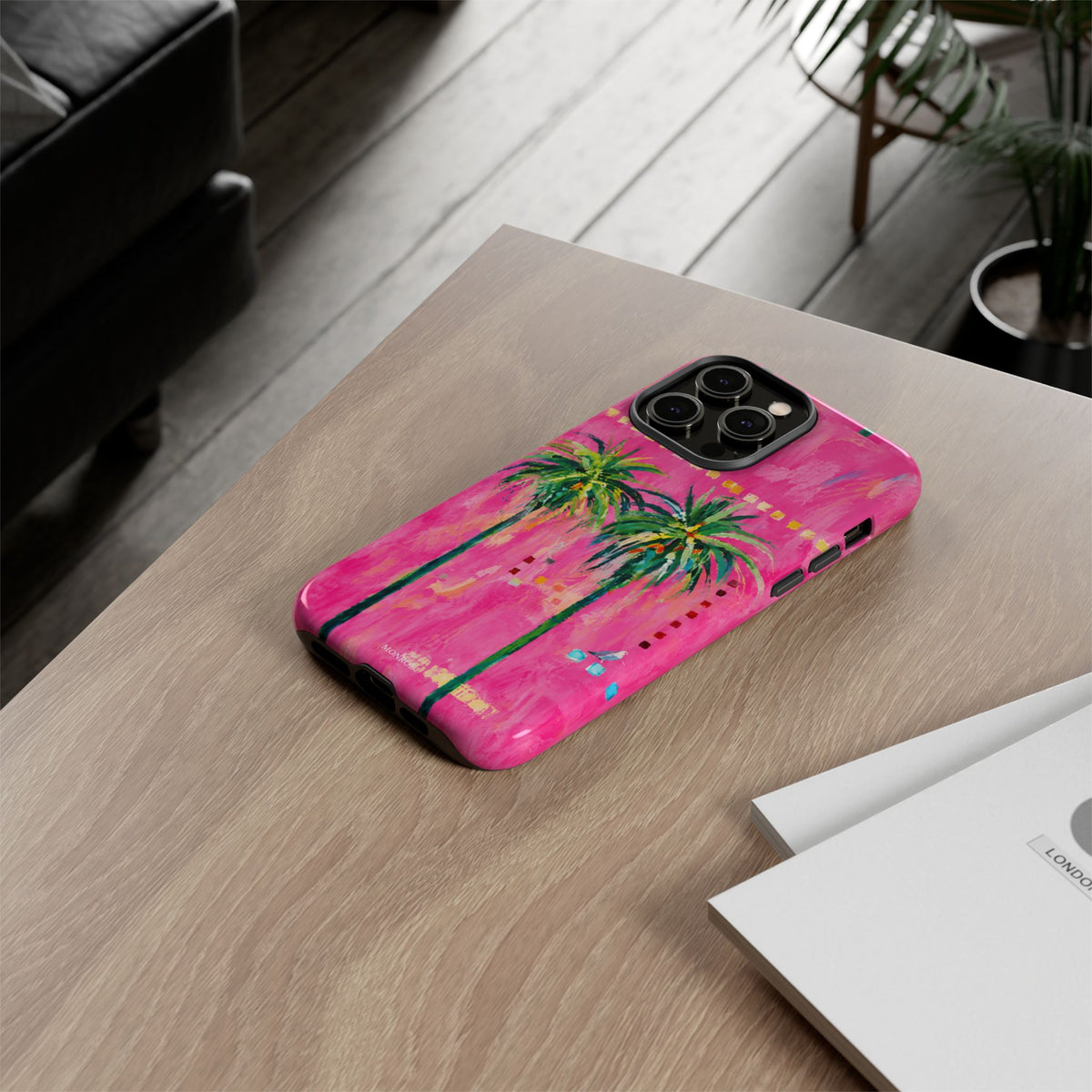 Pink Tropical Tough Case