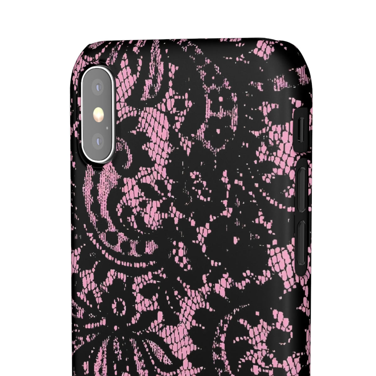 Pink Lace Pattern Case
