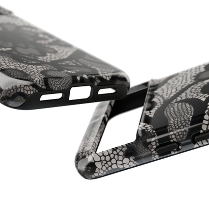 Black Floral Vintage Case