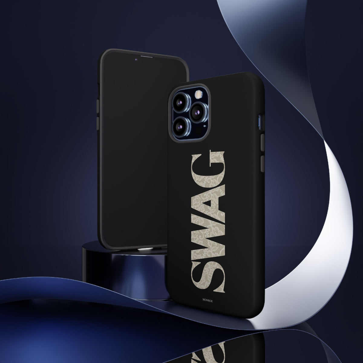 Lace Swag Black Tough Case