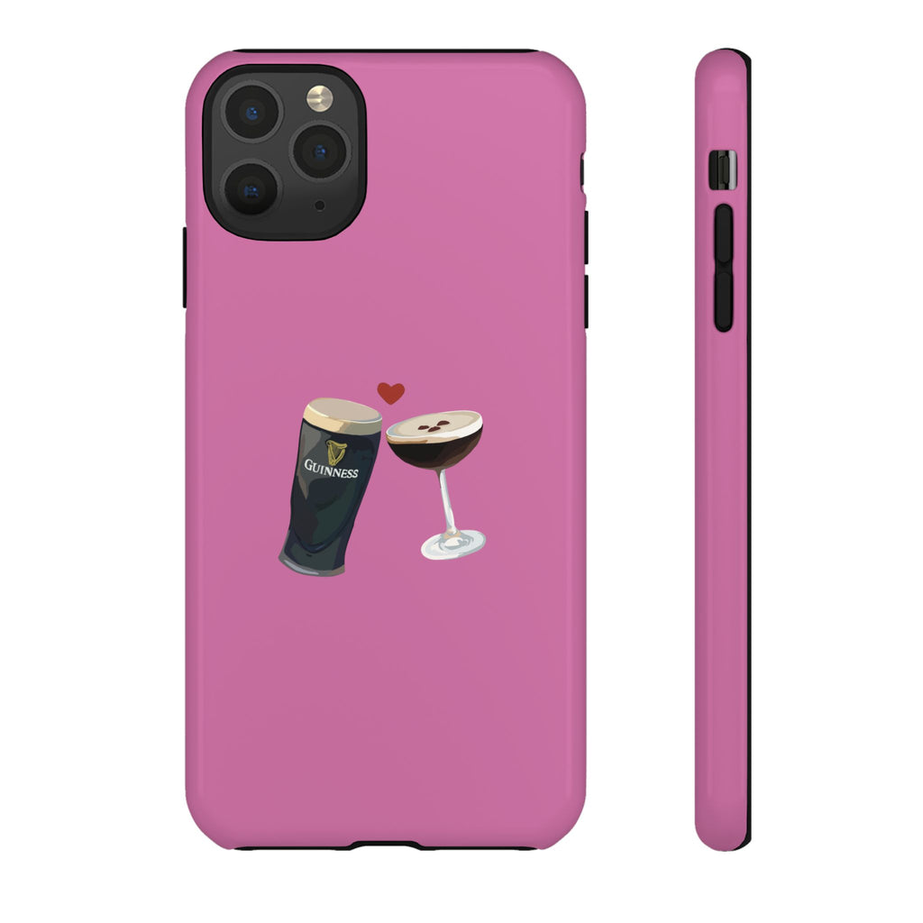Pint & Wine Glass (Pink) Tough Case
