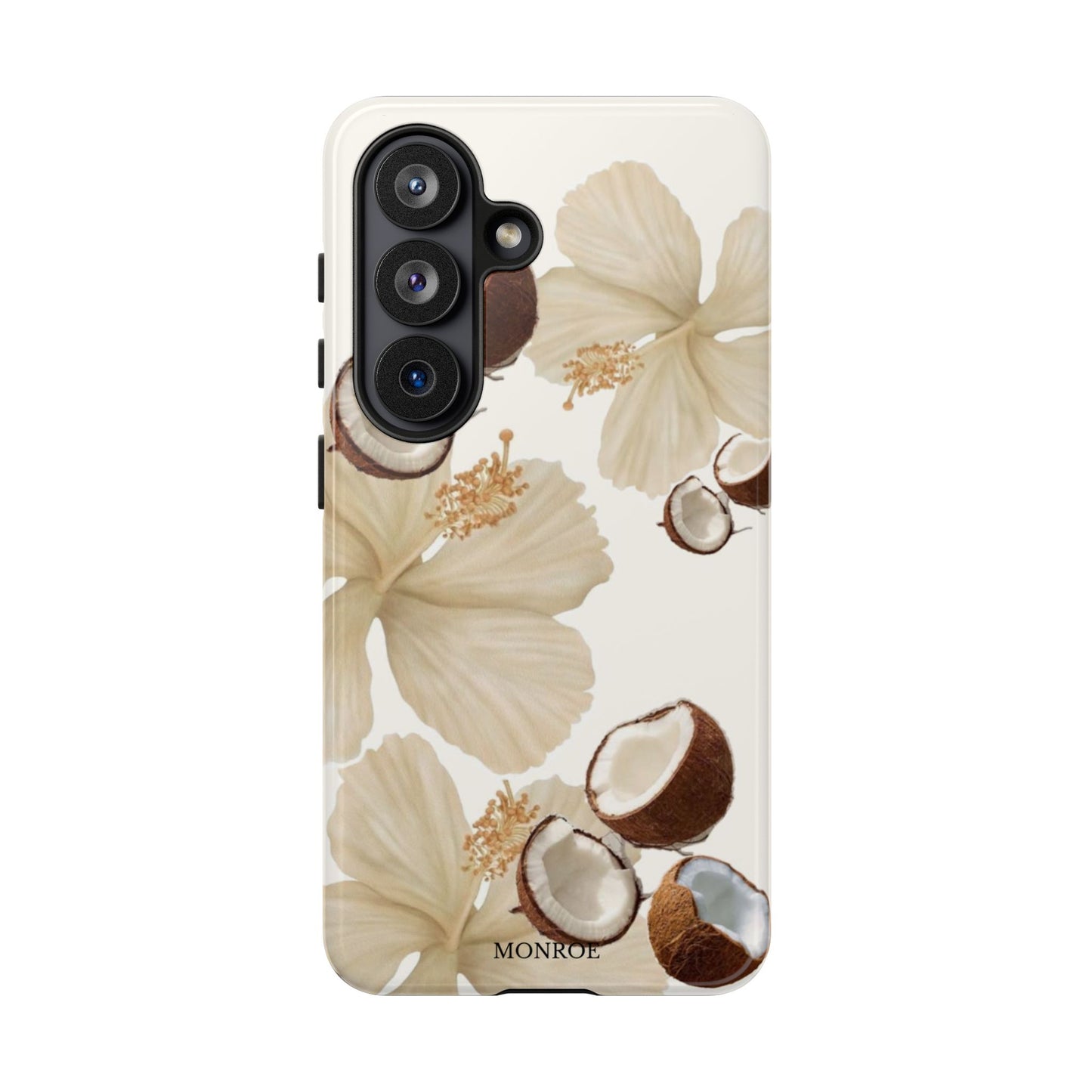 Tropical Coconut Floral Tough Case