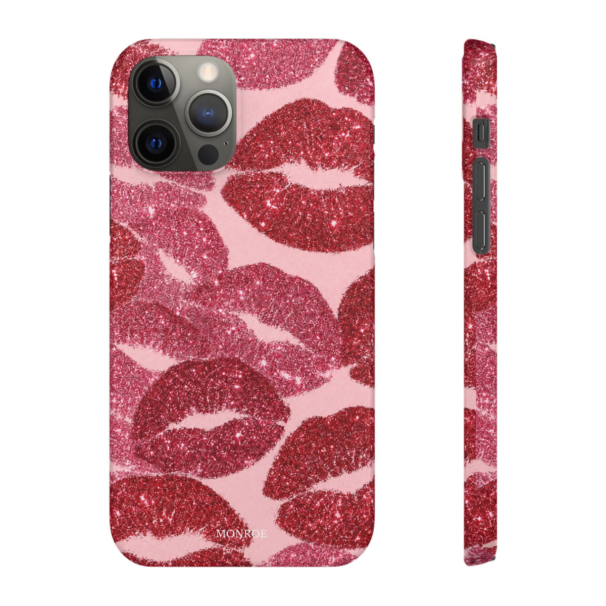 Pink Glitter Kiss Case