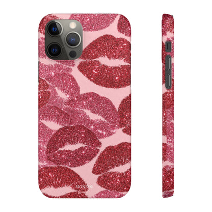 Pink Glitter Kiss Case