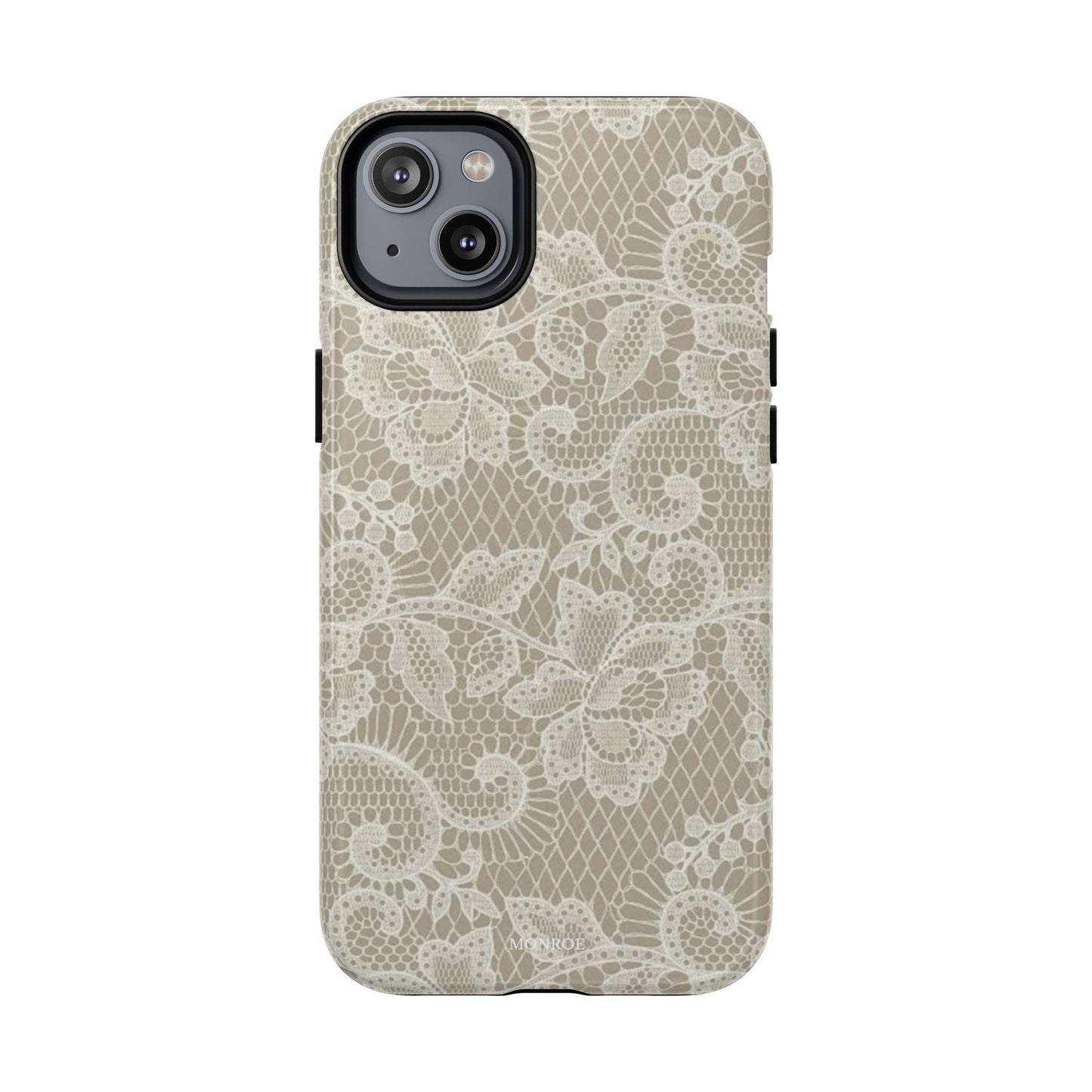Vintage Beige Lace MagSafe Case