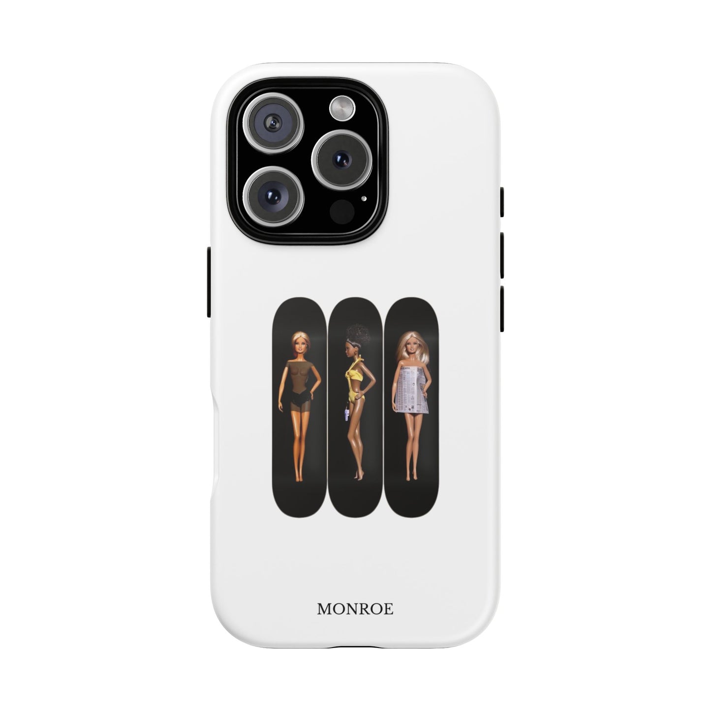 Retro Doll Skateboard Tough Case