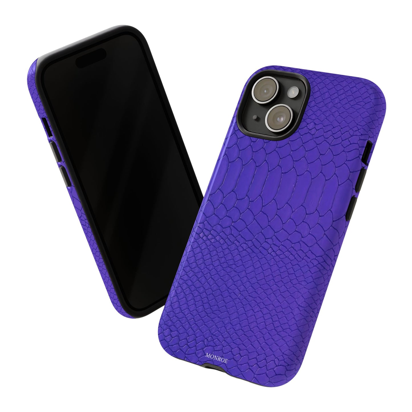 Dark Purple Snake Tough Case