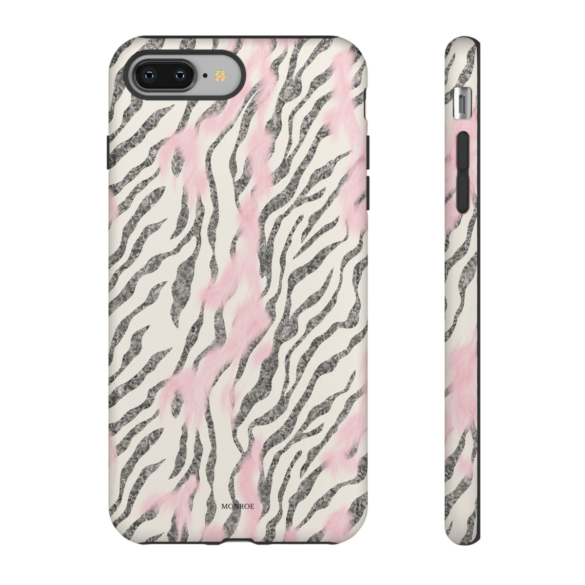 Light Pink Zebra Tough Case