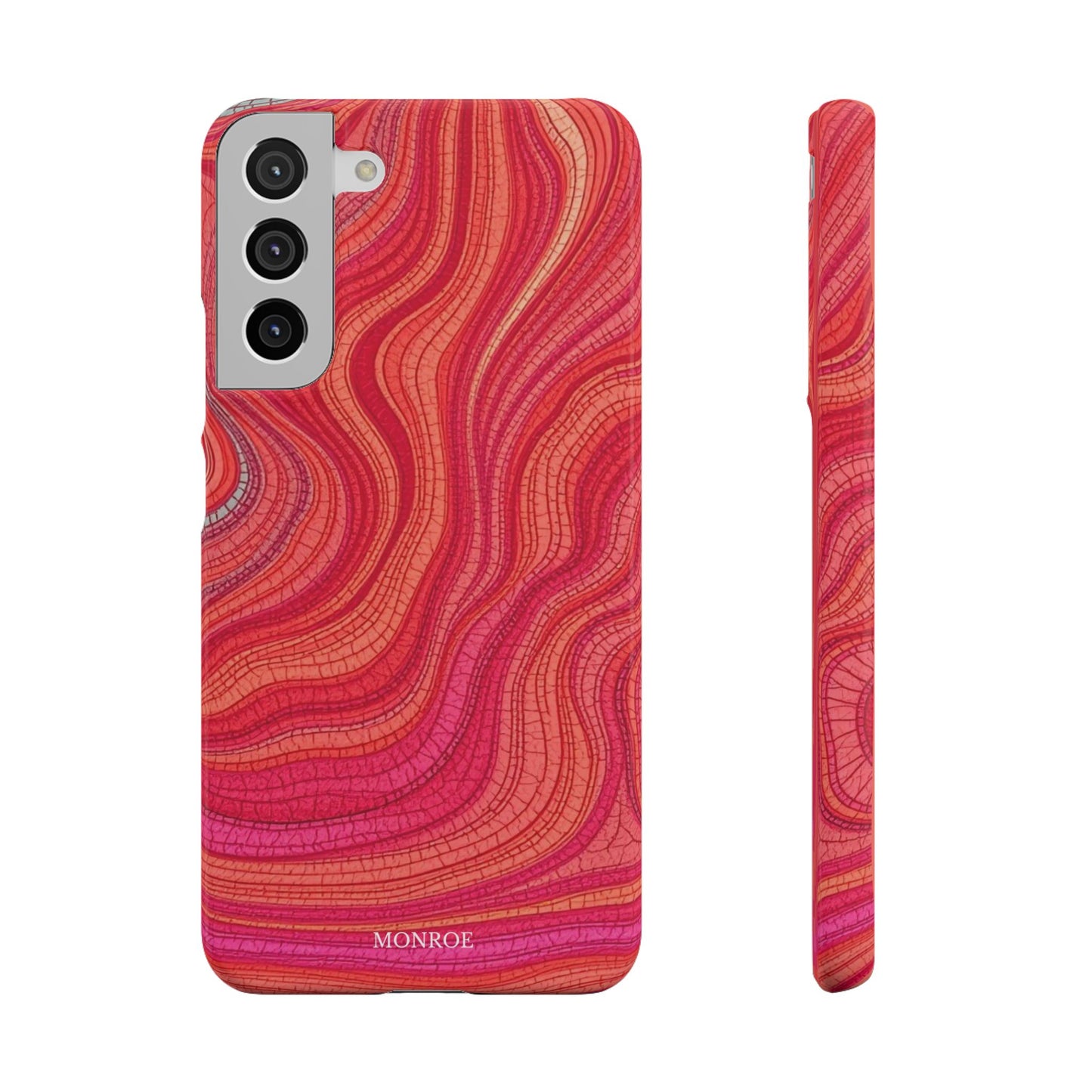 Retro Wavy Red Case