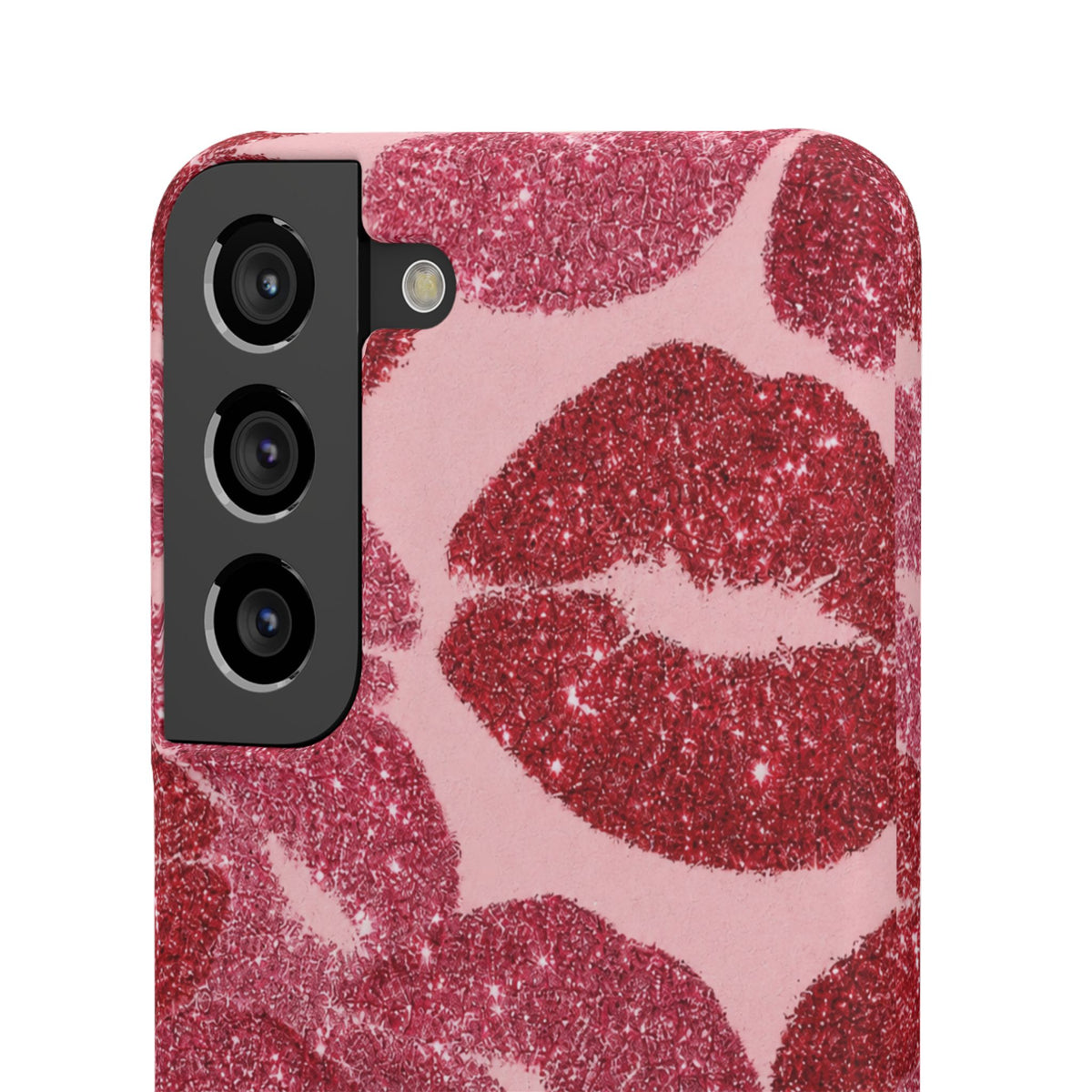 Pink Glitter Kiss Case