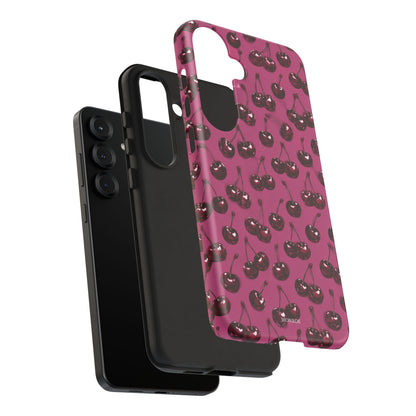 Burgundy Cherries Tough Case