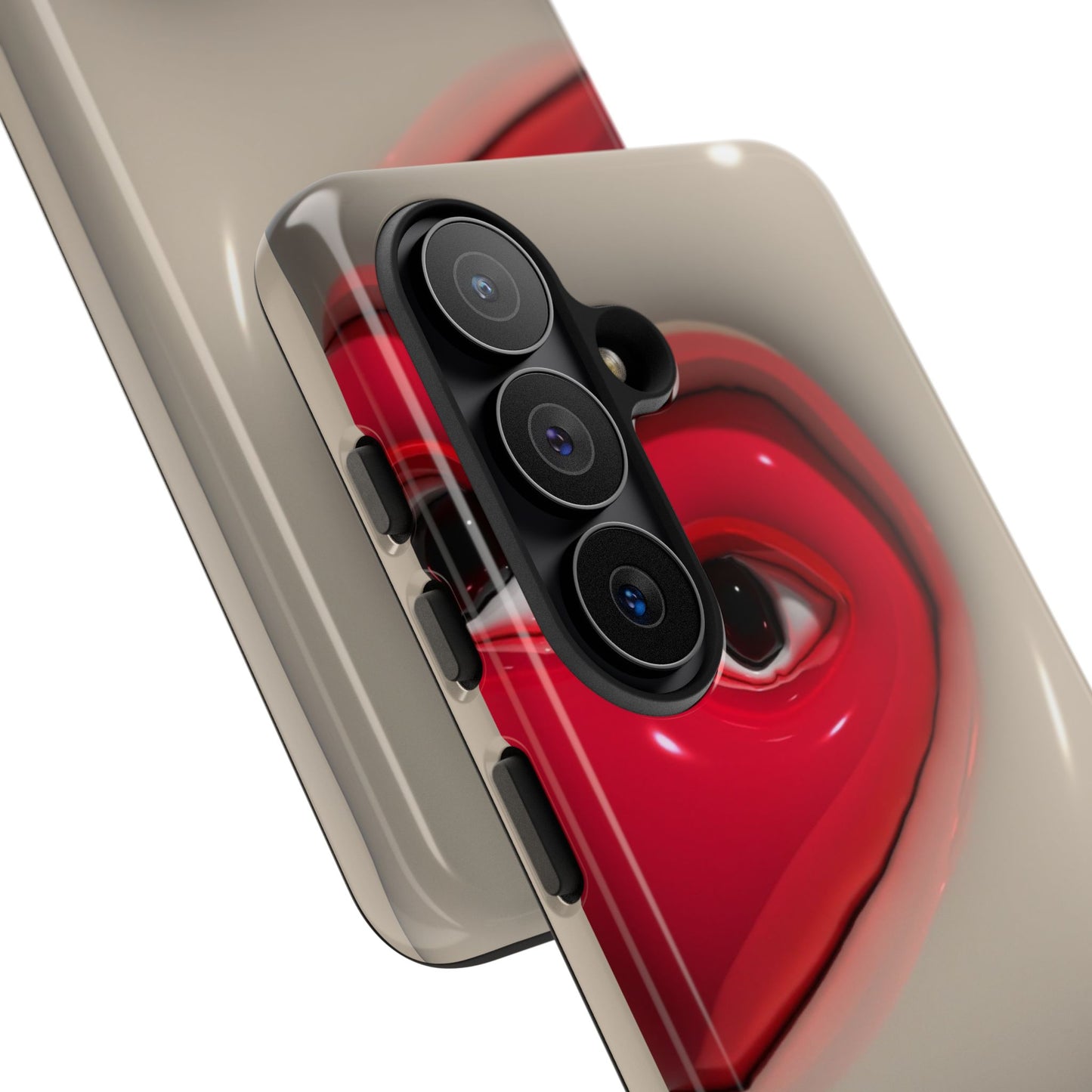 Red Heart Eyes Tough Case