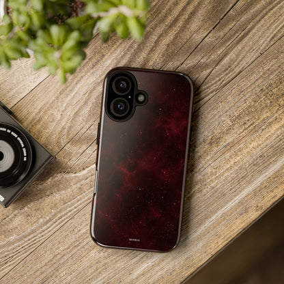 Burgundy Galaxy Tough Case