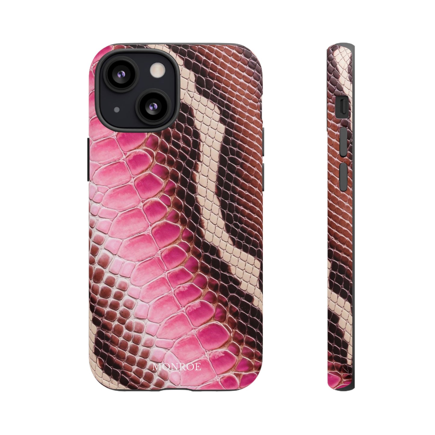 Snake Skin Print Tough Case