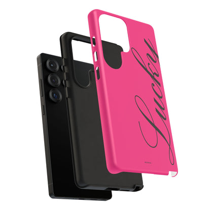 Hot Pink 'Lucky' Tough Case