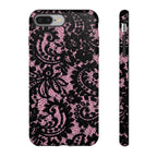 Pink Lace Pattern Tough Phone Case