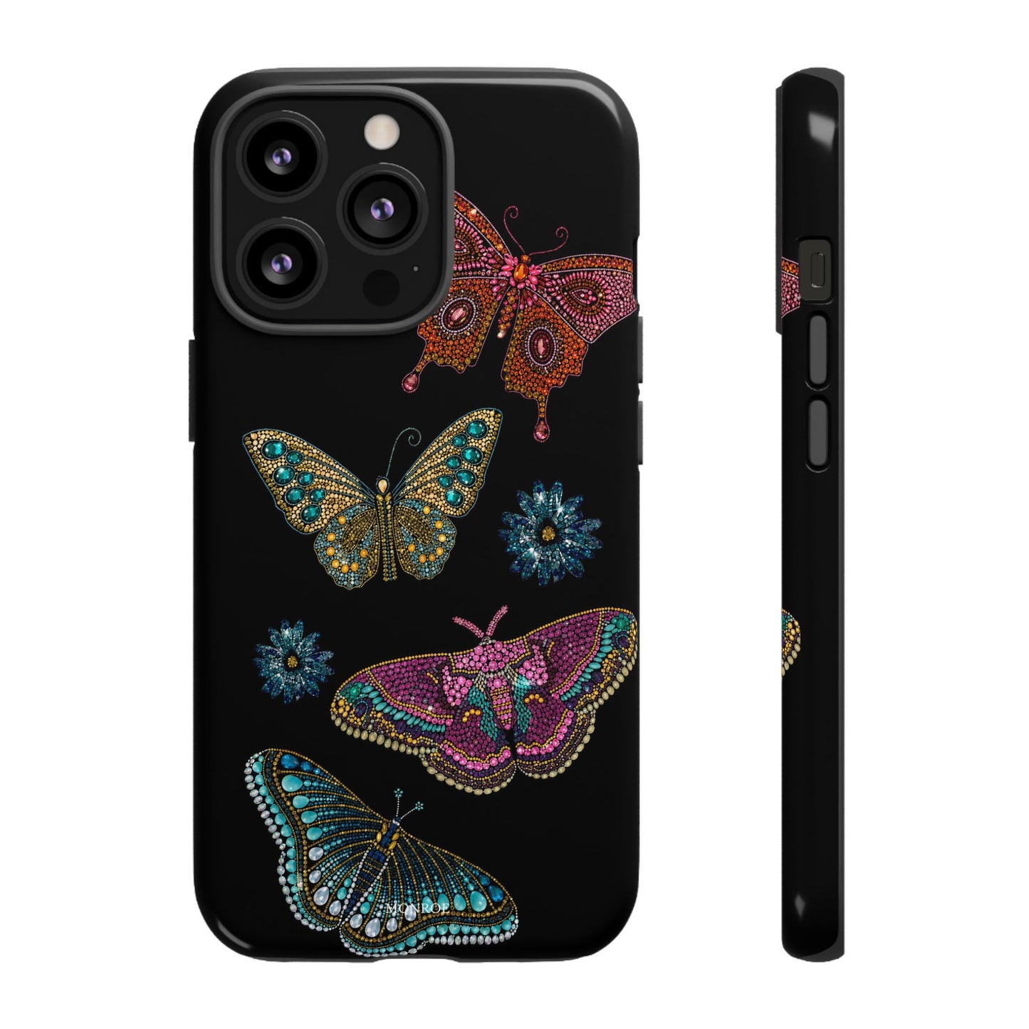 Butterfly Beaded Tough Case