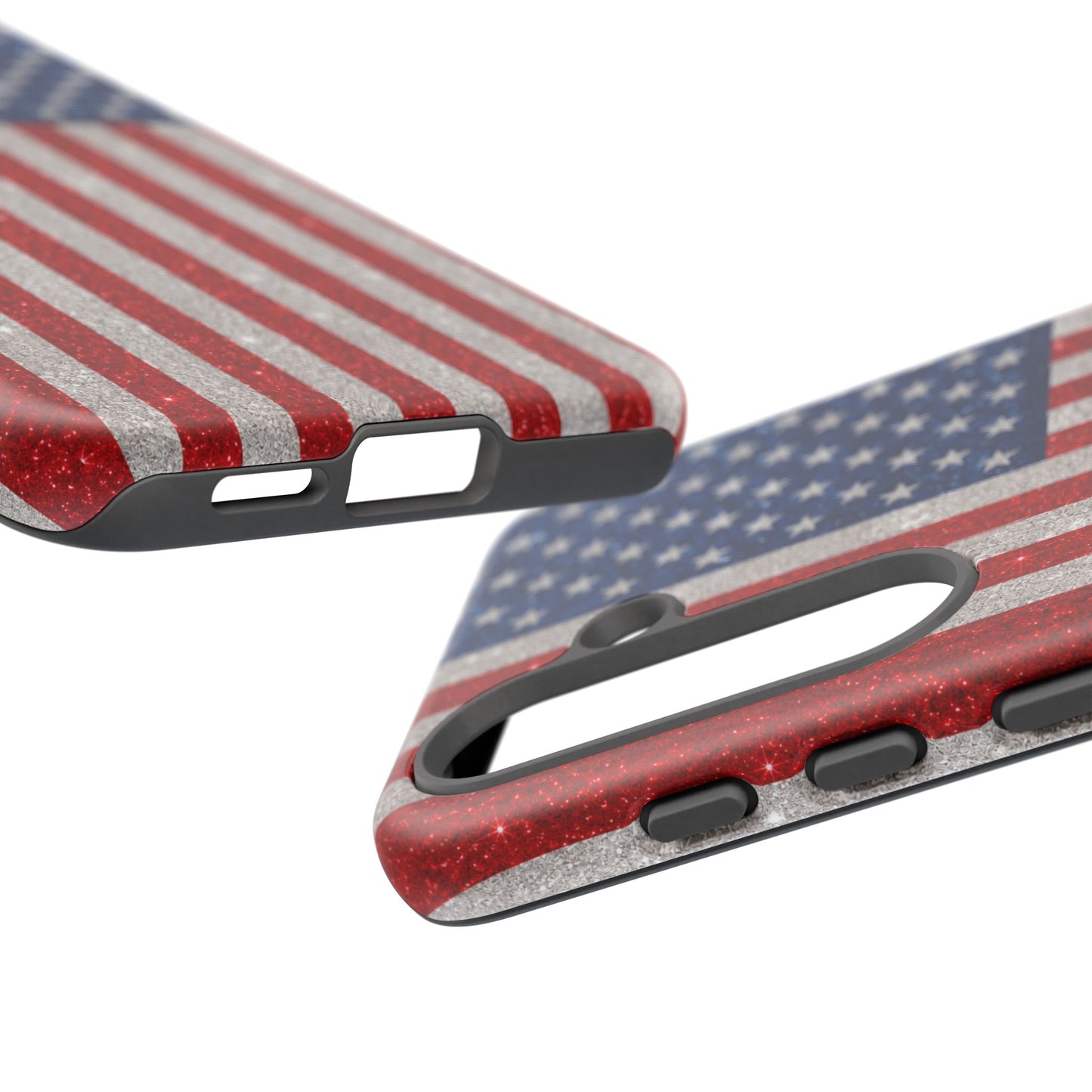 America Glitter Tough Case