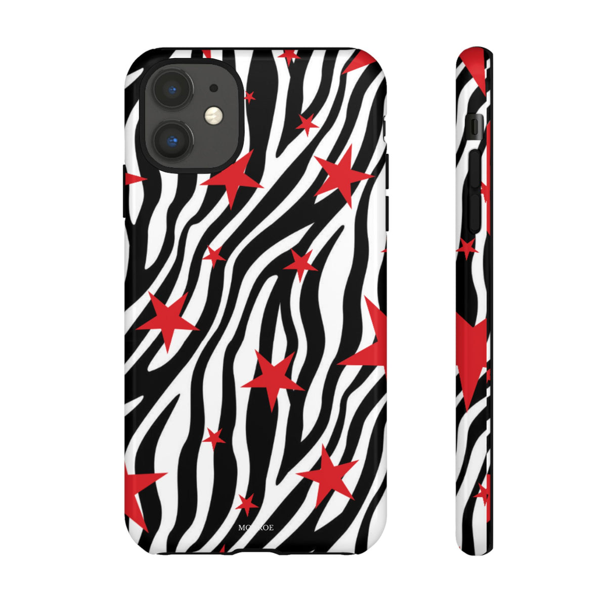 Zebra Red Stripes Tough Case