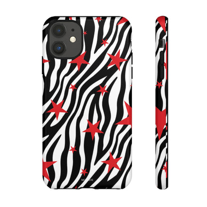 Zebra Red Stripes Tough Case