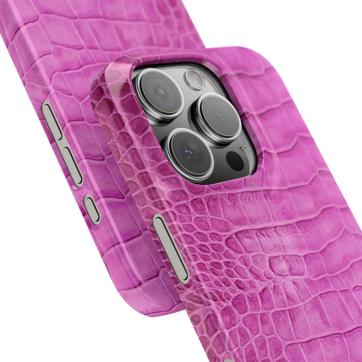 Purple Croc Case