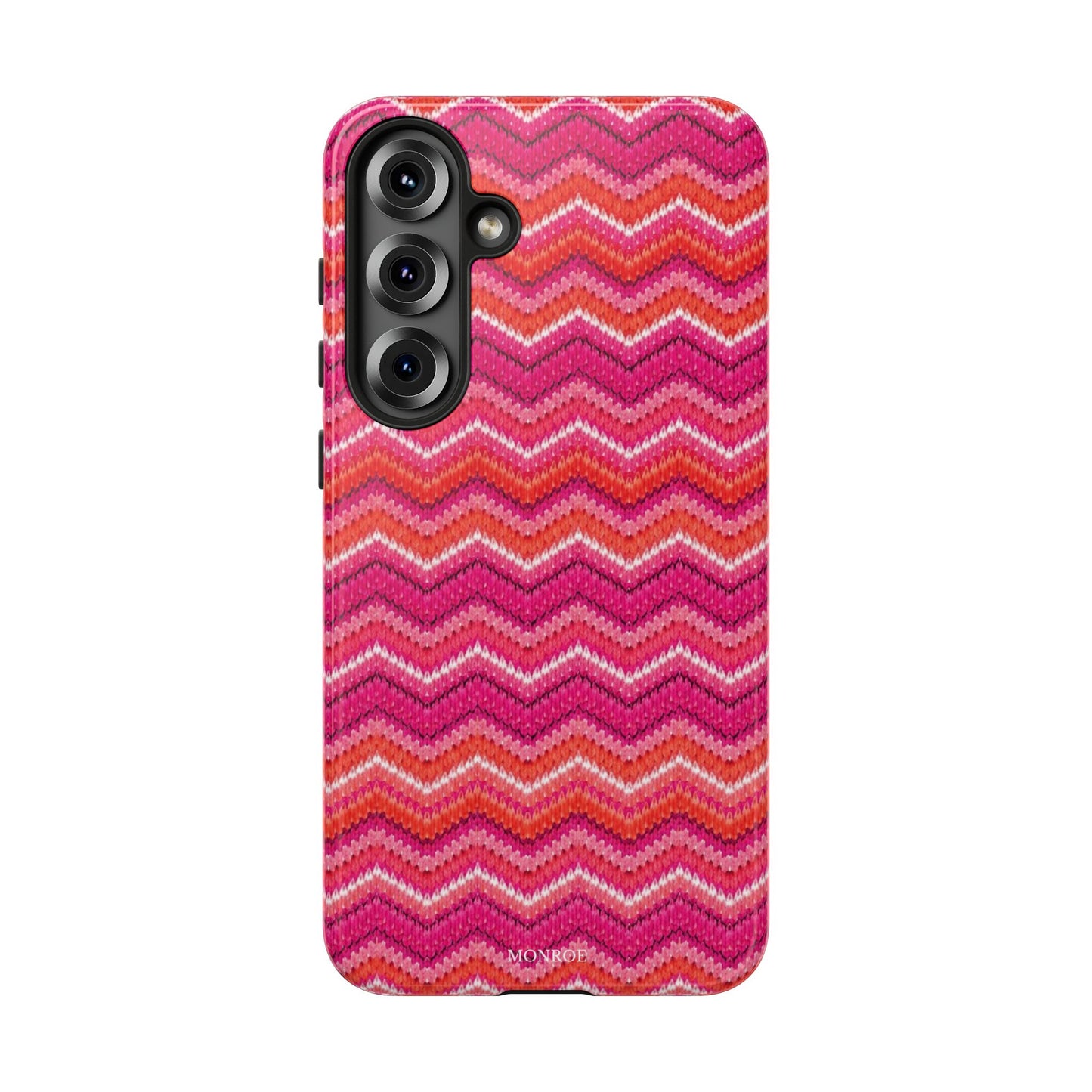 Pink Zigzag Tough Case