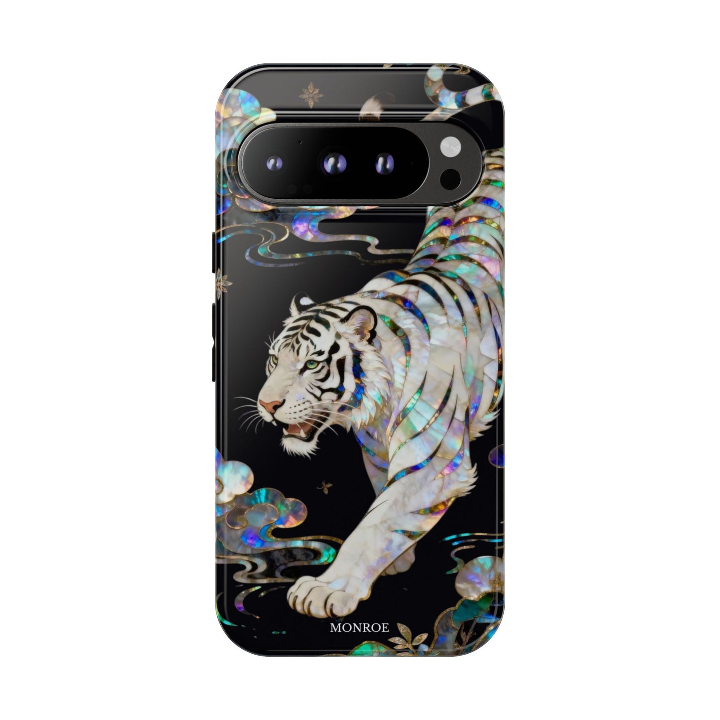 Iridescent White Tiger Tough Case