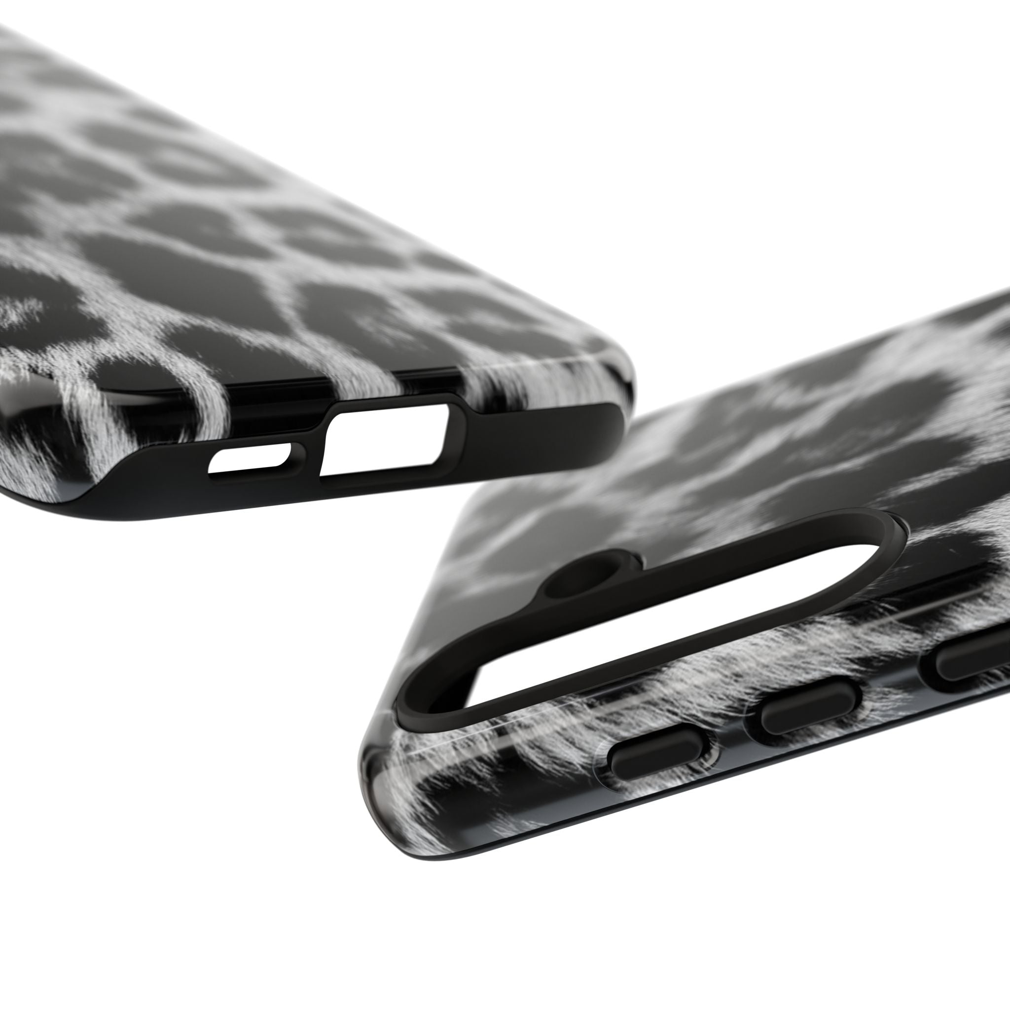 B&W Leopard Phone Case