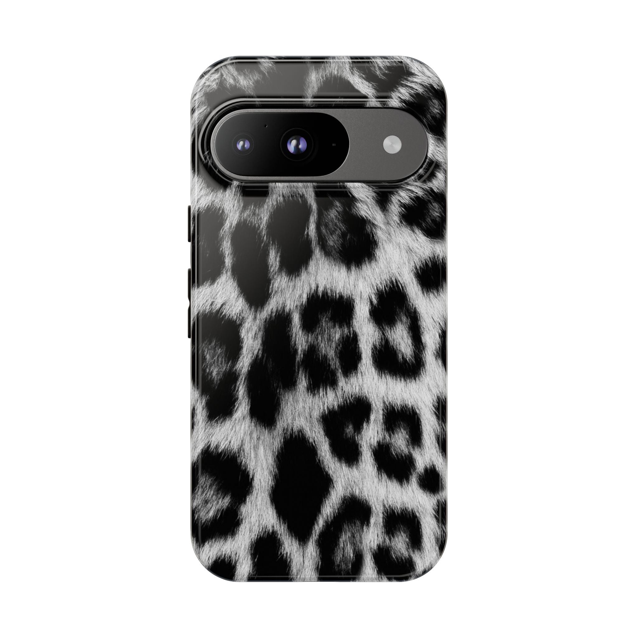 B&W Leopard Phone Case