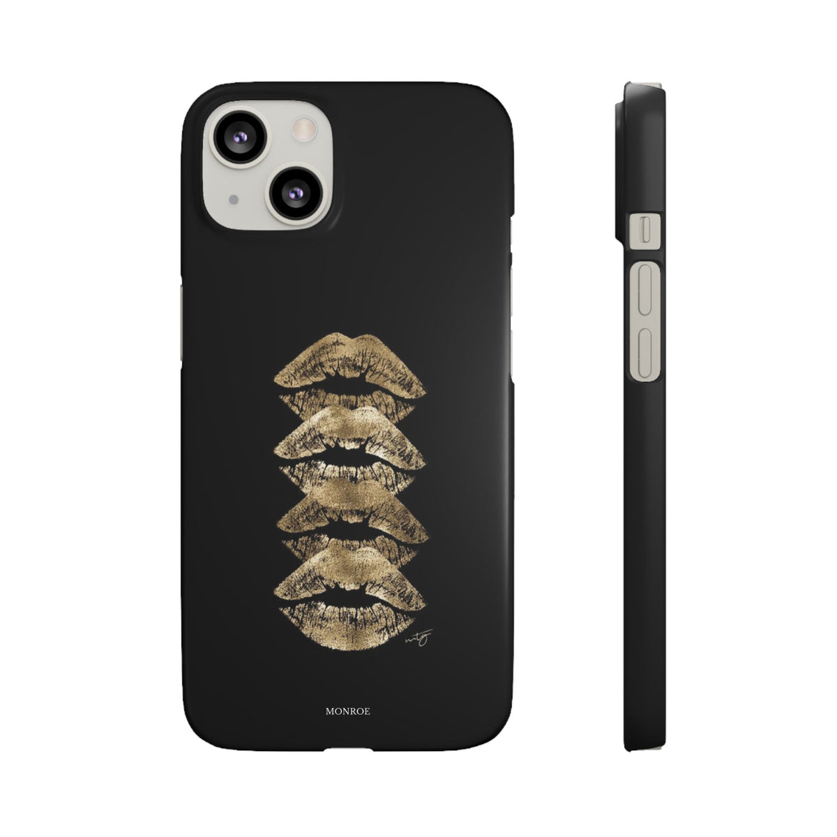 Gold Kiss Stack Case
