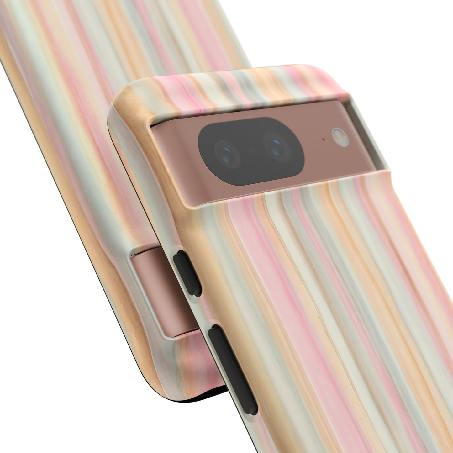 Pastel Watercolor Stripe Tough Case