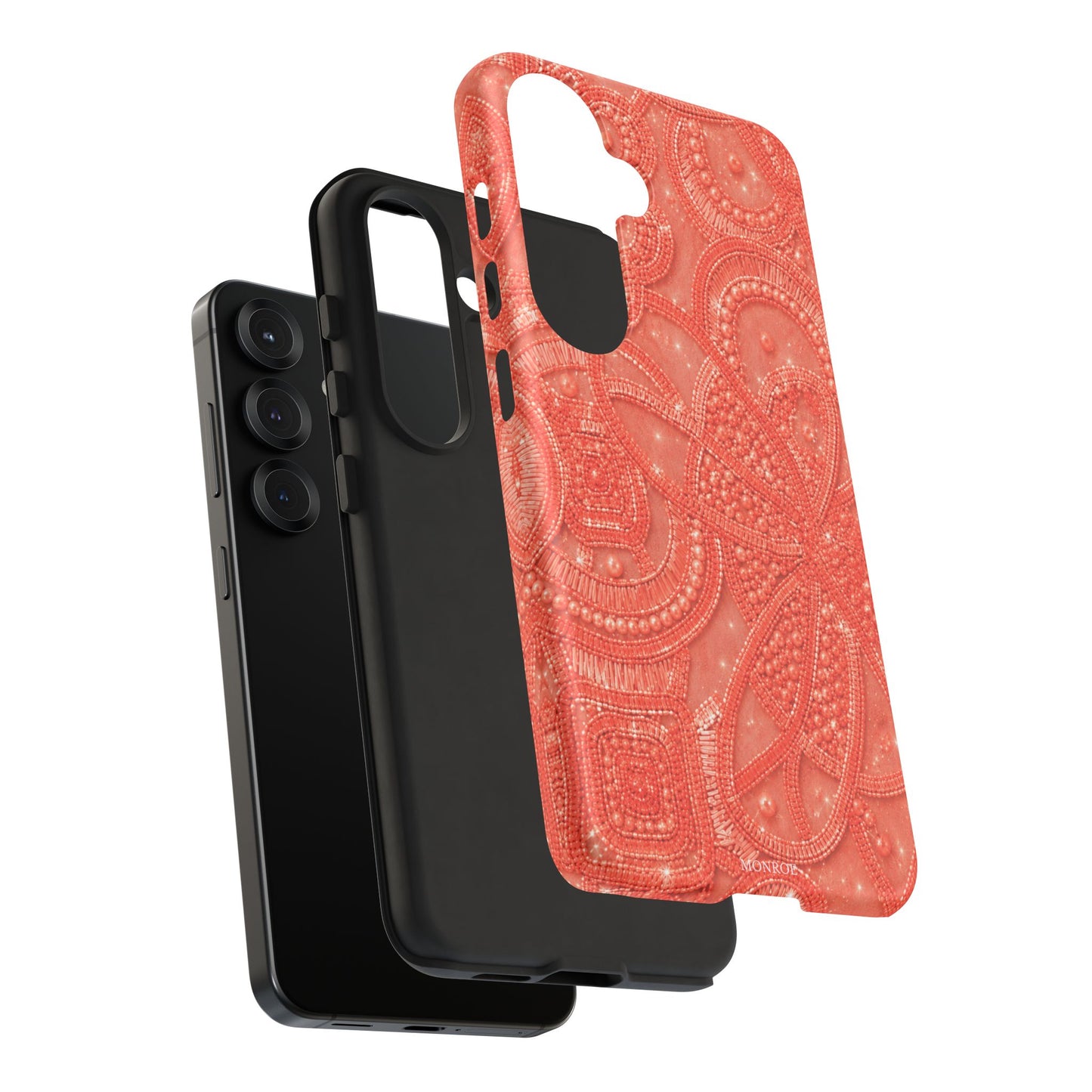 Coral Lace Tough Case
