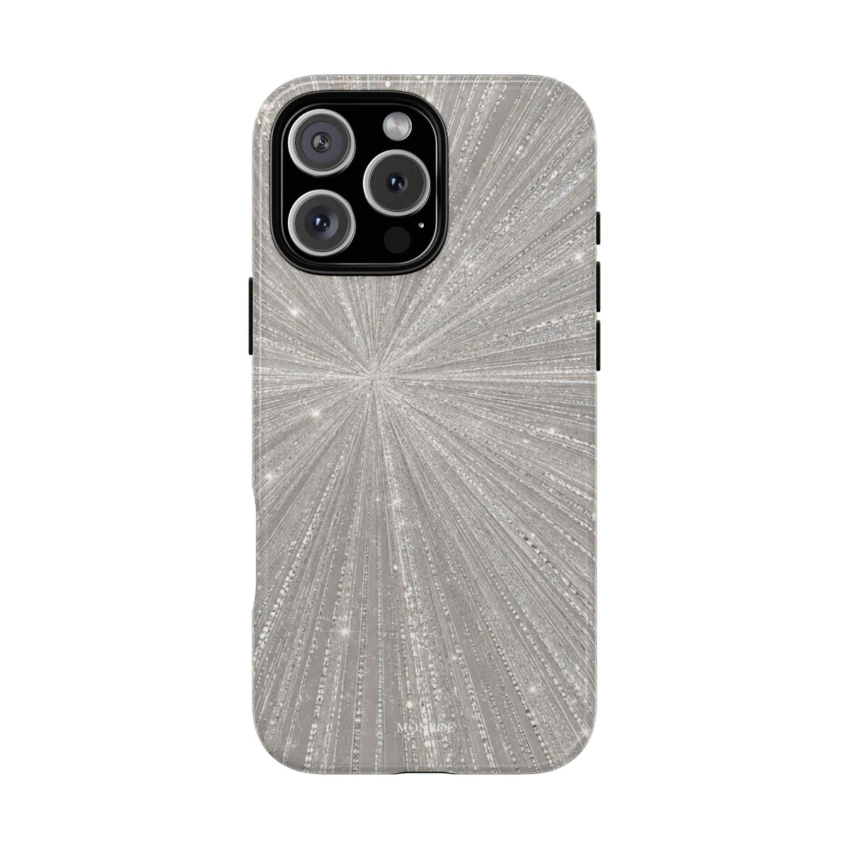 Sparkling Silver Burst Tough Case