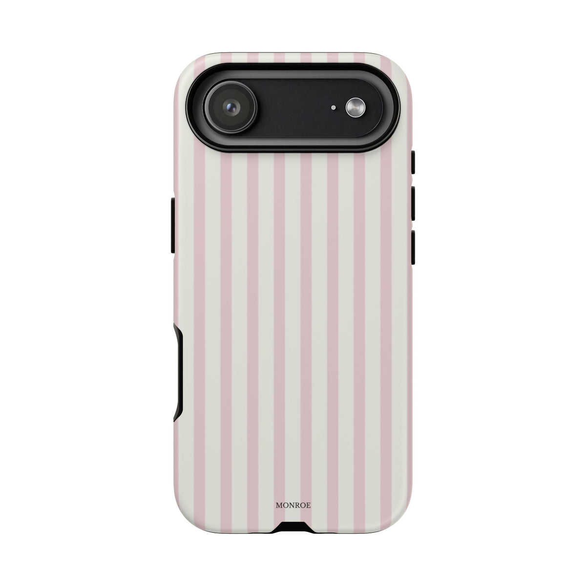 Light Pink Stripe Tough Phone Case