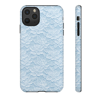 Glacier Blue Lace Tough Case