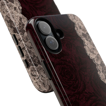 Burgundy Rose Tough Case