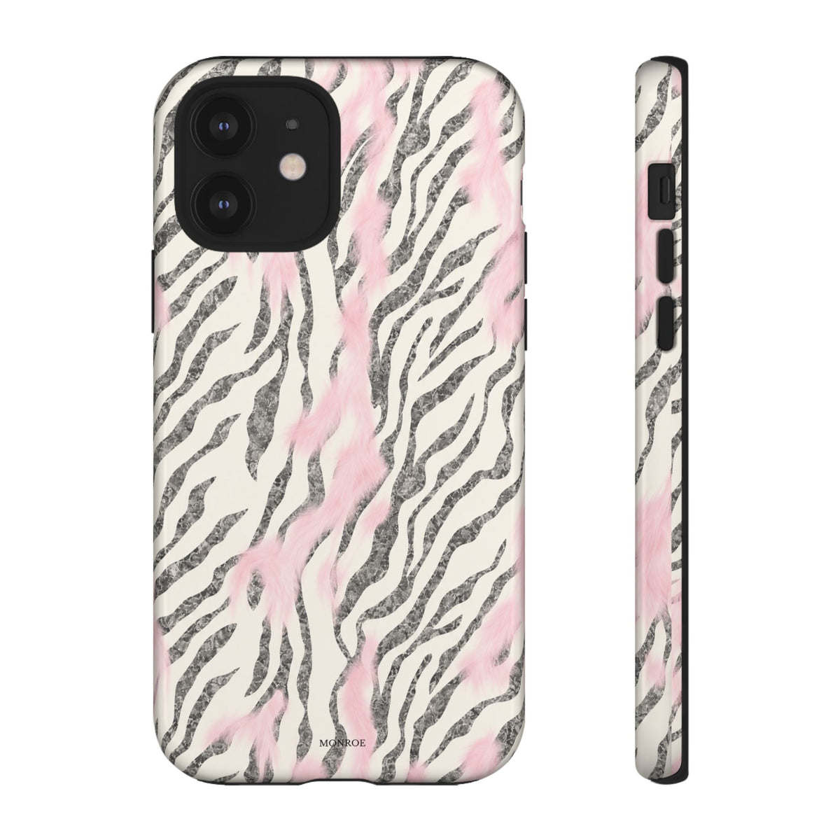 Light Pink Zebra Tough Case