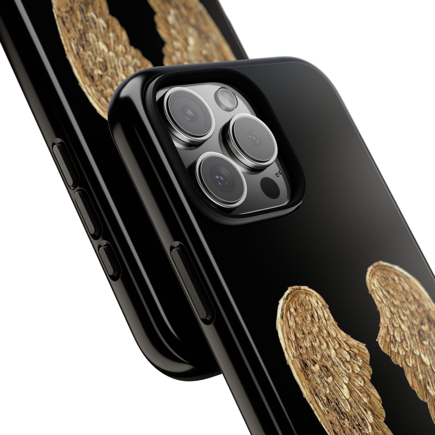 Gold Angel Wings Tough Case