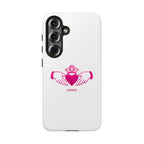 Pink Irish Claddagh Symbol Tough Phone Case