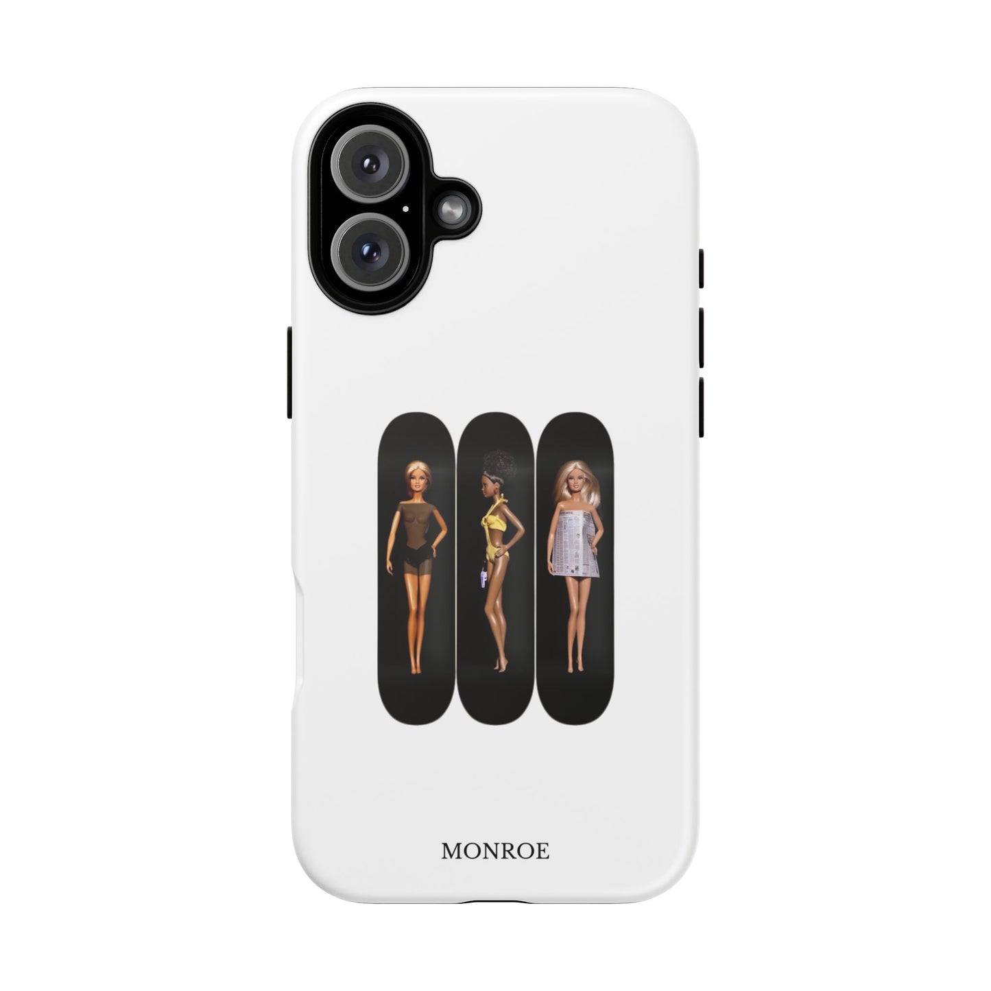 Retro Doll Skateboard Tough Case