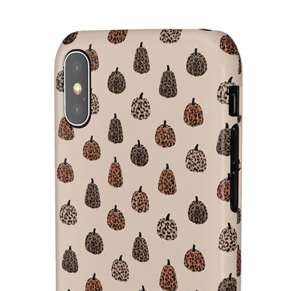 Leopard Pumpkin Case