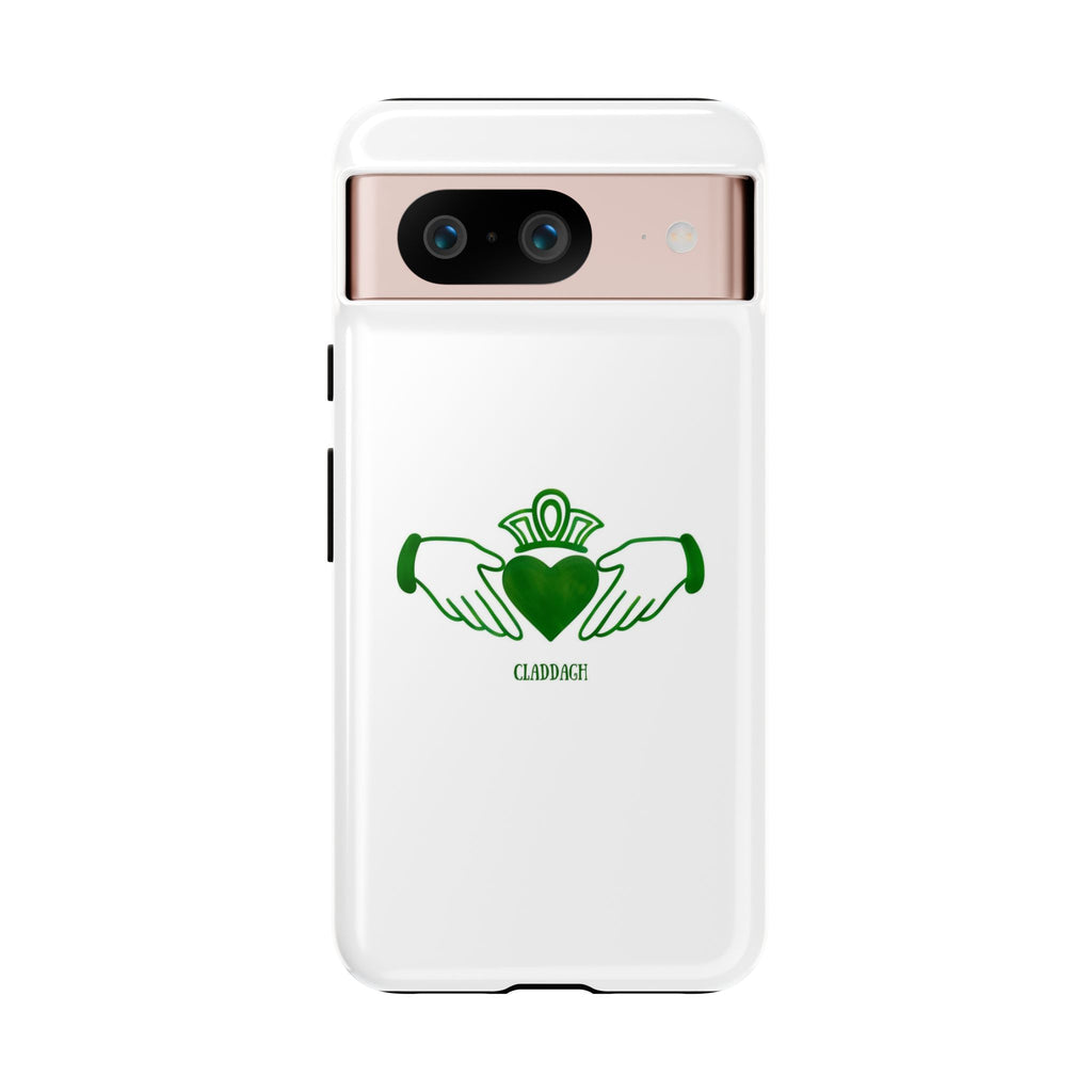 Irish Claddagh Symbol Green Tough Case