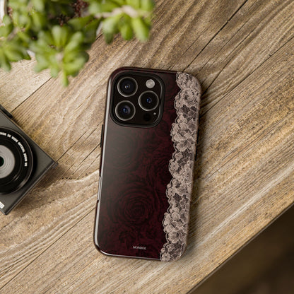 Burgundy Rose Tough Case