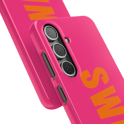 Bold Pink "SWAG" Case