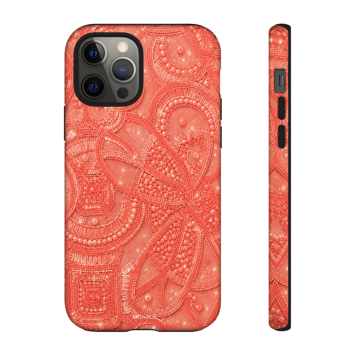 Coral Lace Tough Case