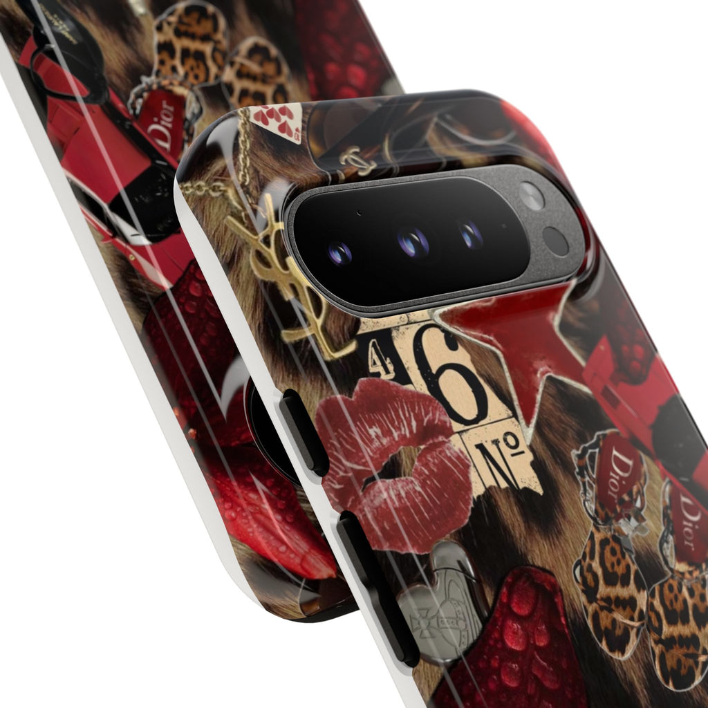 Cheetah Red Phone Case