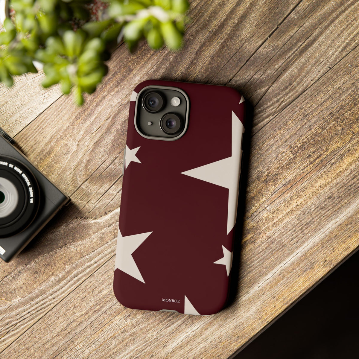 Burgundy Stars Tough Case